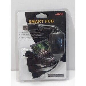 High Speed Cable Hub for PC Universal 4 Ports USB 2.0 480 Mbps